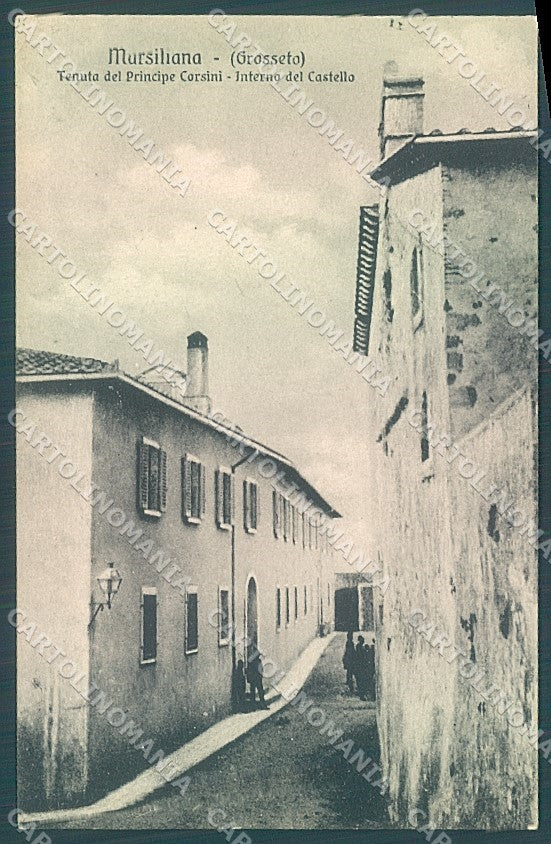 Grosseto Marsiliana Interno Castello cartolina JK4603 – fronte