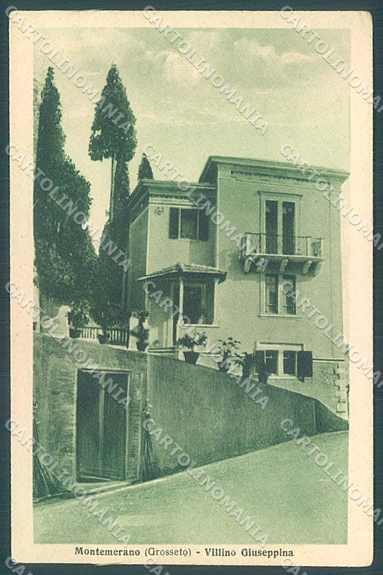 Grosseto Montemerano Villino Giuseppina Alterocca 122198 cartolina JK4604 – fronte
