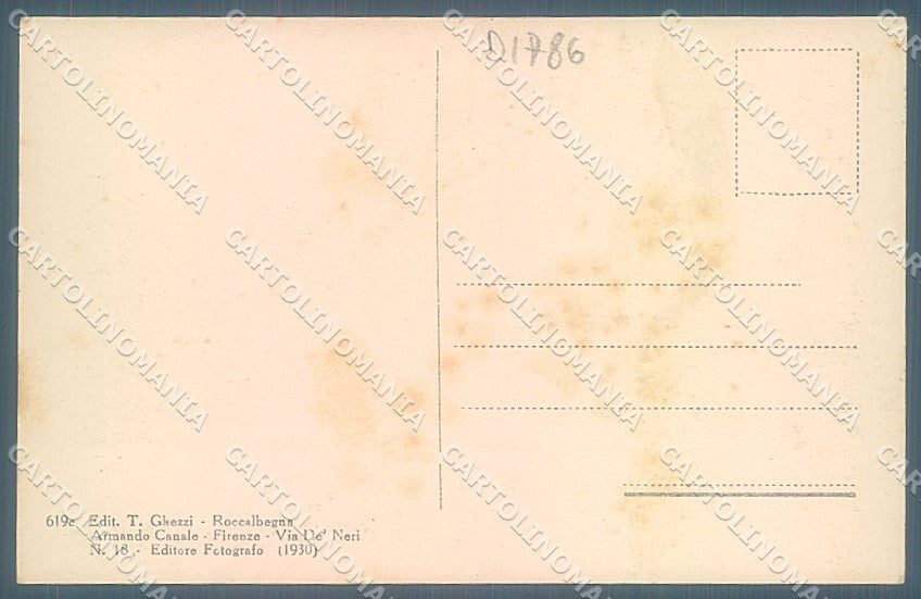 Grosseto Roccalbegna cartolina JK4606 – retro