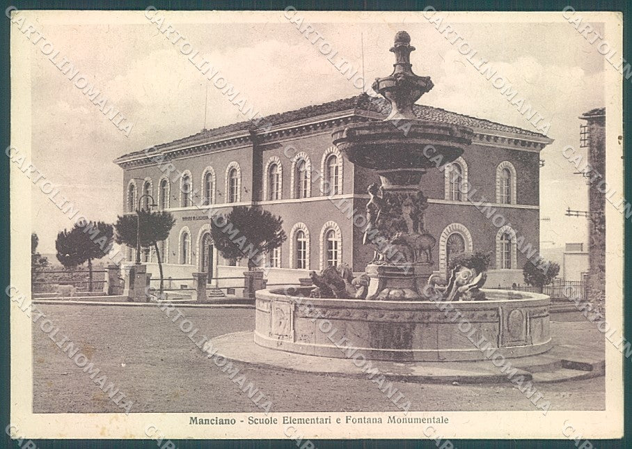Grosseto Manciano Fontana Monumentale Alterocca 132425 FG cartolina JK4608 – fronte