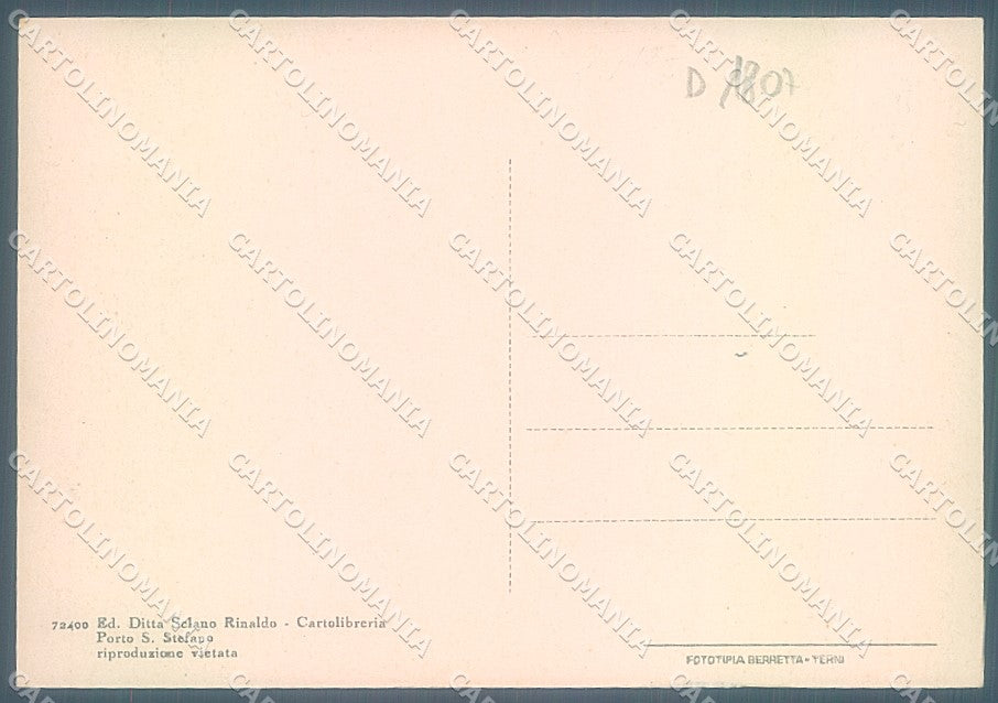 Grosseto Porto Santo Stefano saluti da FG cartolina JK4609 – retro