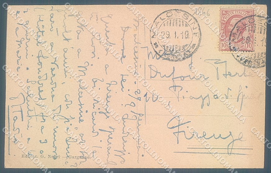 Verona Malcesine Lago di Garda Battello cartolina JK4614 – retro
