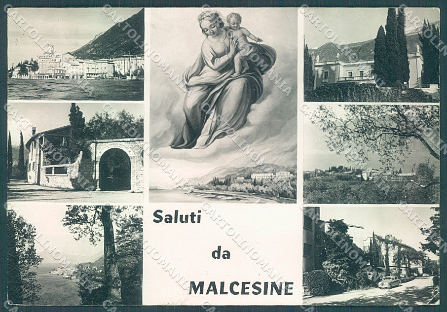 Verona Malcesine Lago di Garda saluti da Foto FG cartolina JK4615 – fronte