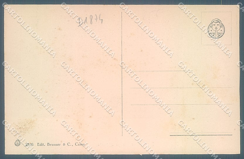 Verona Malcesine Lago di Garda Castello Brunner 2536 cartolina JK4622 – retro