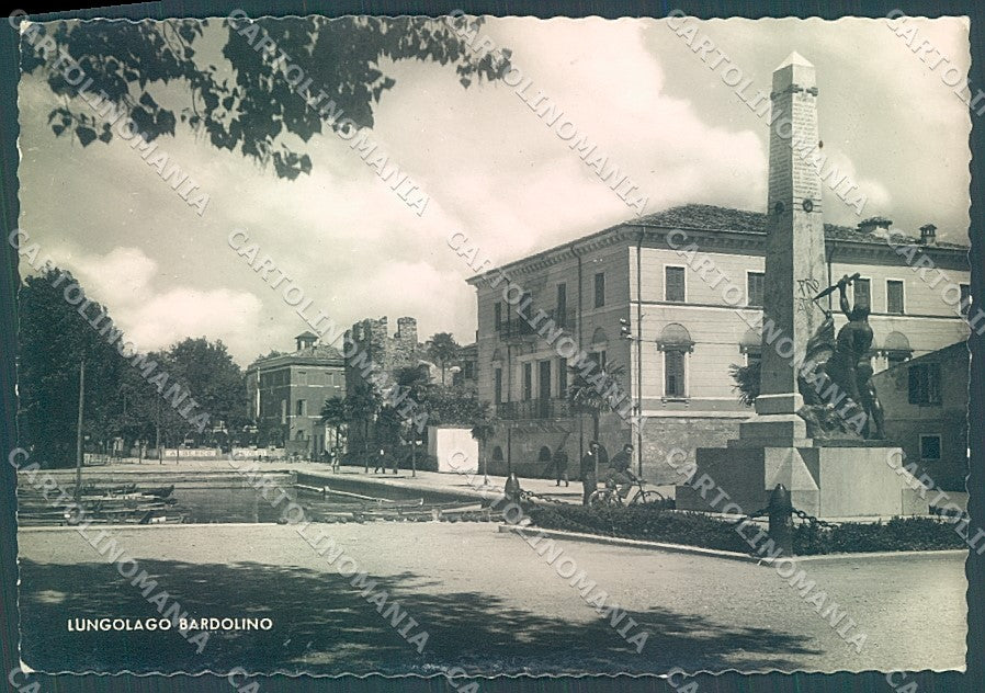 Verona Bardolino Lago di Garda Monumento Caduti Foto FG cartolina JK4630 – fronte