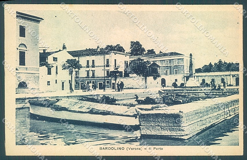 Verona Bardolino Lago di Garda Porto cartolina JK4631 – fronte