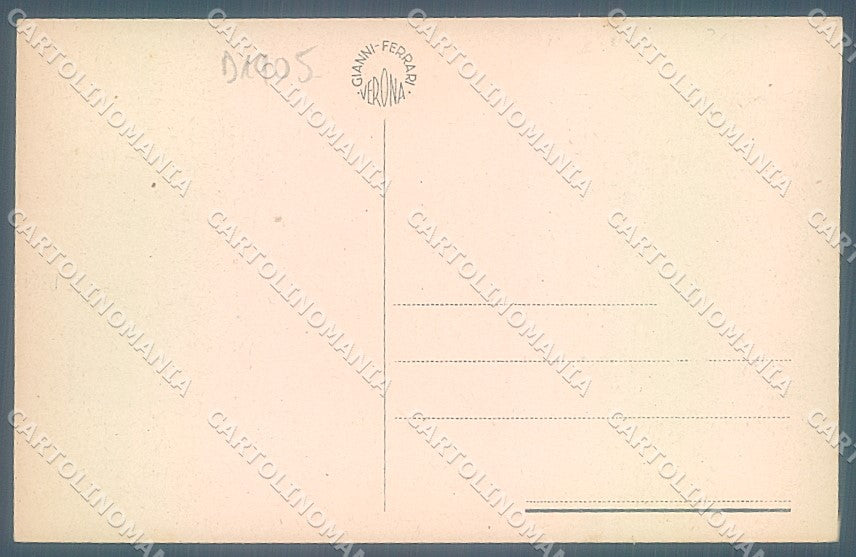 Verona Bardolino Lago di Garda Porto cartolina JK4631 – retro
