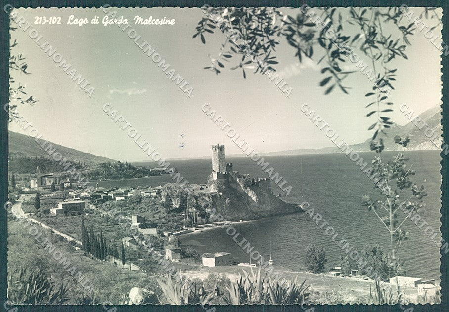 Verona Lago di Garda Malcesine Castello Foto FG cartolina JK4634 – fronte