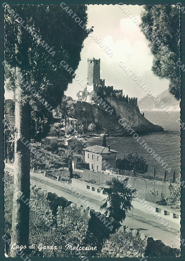 Verona Lago di Garda Malcesine Castello Foto FG cartolina JK4636 – fronte