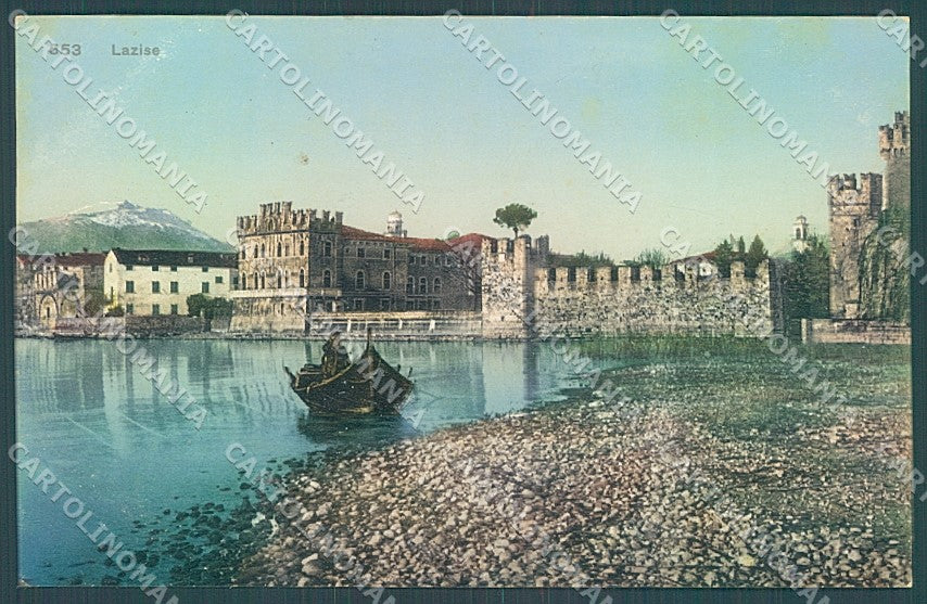 Verona Lazise Lago di Garda Castello cartolina JK4638 – fronte