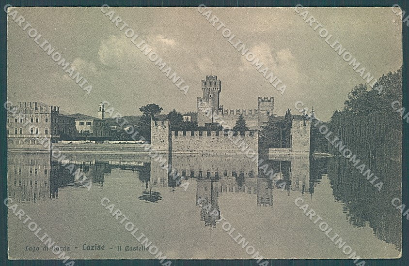 Verona Lazise Lago di Garda Castello Brunner 2746 cartolina JK4640 – fronte