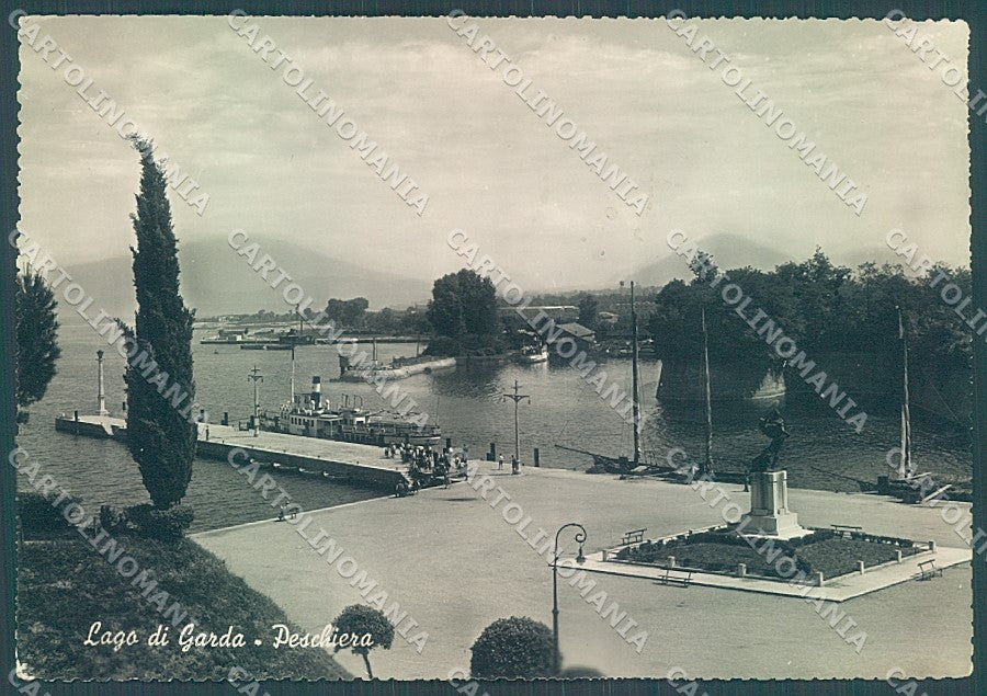 Verona Peschiera del Garda Lago Battello Foto FG cartolina JK4642 – fronte