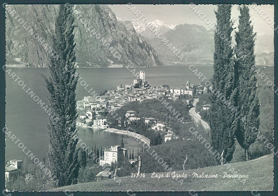 Verona Lago di Garda Malcesine Foto FG cartolina JK4643 – fronte