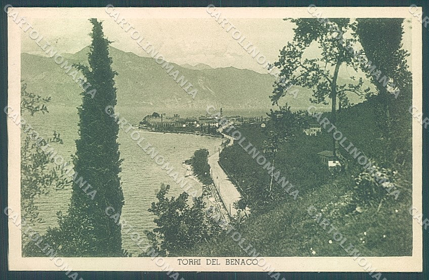 Verona Torri del Benaco Lago Garda cartolina JK4649 – fronte