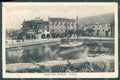 Verona Torri del Benaco Lago Garda Porto PIEGA ANGOLO cartolina JK4650 – fronte