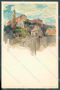 Genova Città Wielandt Chiesa cartolina JK4656 – fronte