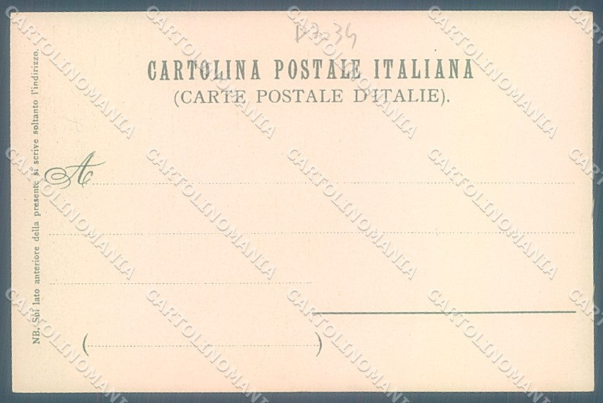 Genova Città Wielandt Chiesa cartolina JK4656 – retro