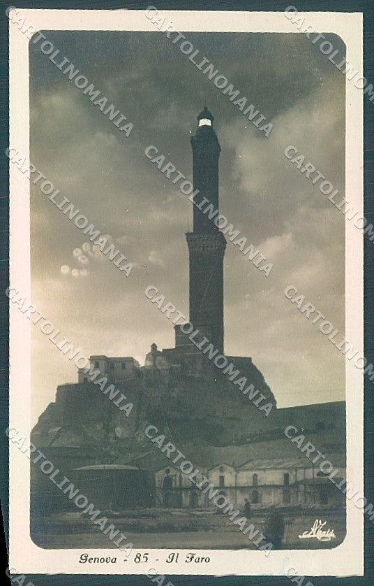 Genova Città Faro Foto cartolina JK4658 – fronte