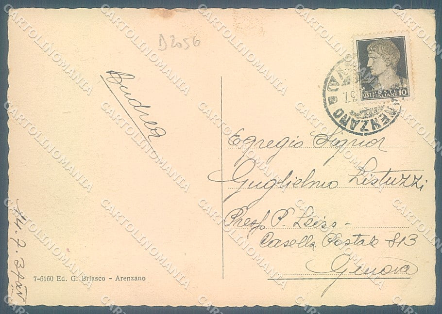 Genova Arenzano Corso Umberto I FG cartolina JK4663 – retro