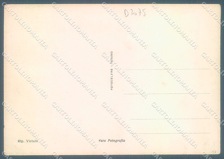 Lecce Santa Cesarea Terme Grand Hotel PIEGA ANGOLO Foto FG cartolina JK4666 – retro