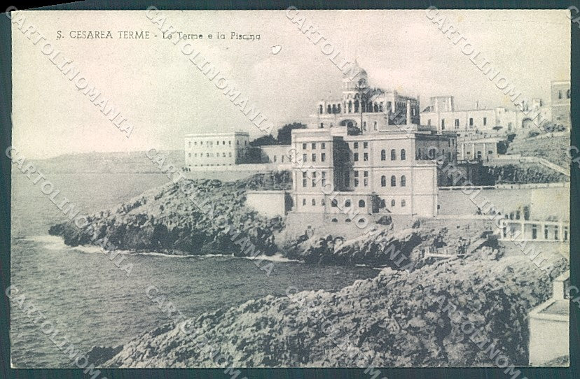 Lecce Santa Cesarea Terme Alterocca 40016 cartolina JK4667 – fronte