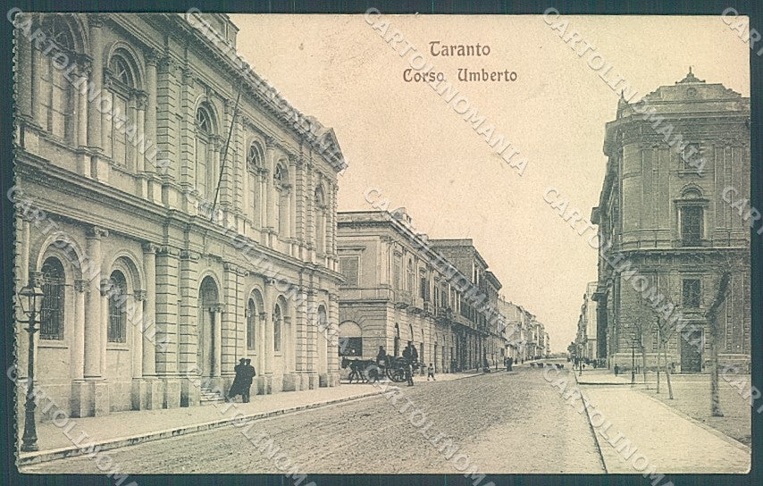 Taranto Città Corso Umberto Modiano cartolina JK4675 – fronte