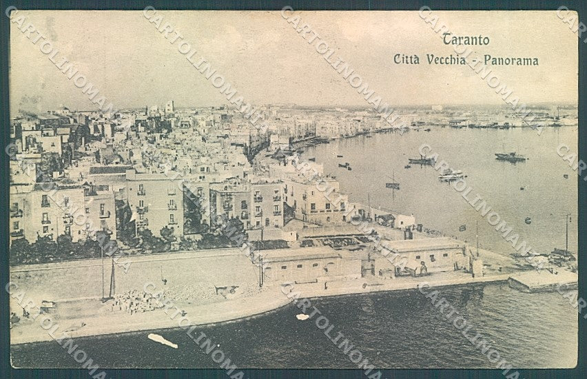 Taranto Città Vecchia Modiano 25850 cartolina JK4680 – fronte