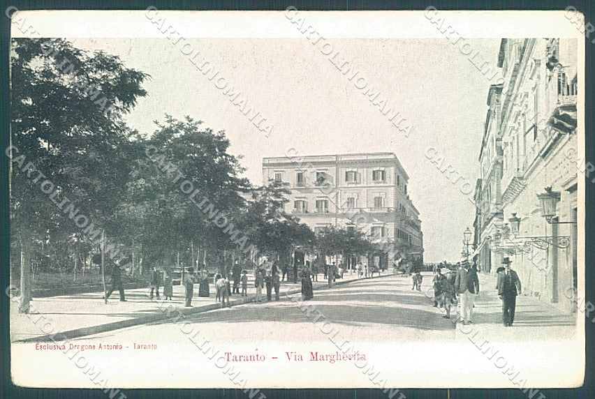 Taranto Città Via Margherita cartolina JK4685 – fronte