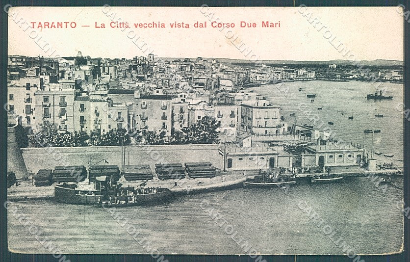 Taranto Città Vecchia cartolina JK4691 – fronte