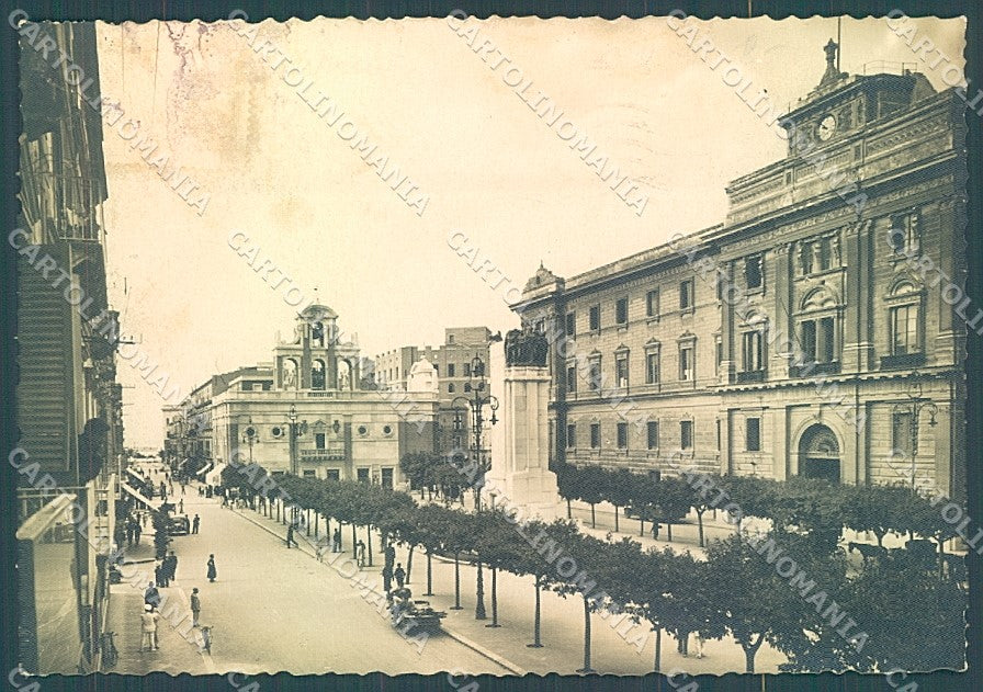 Taranto Città Piazza della Vittoria Monumento Caduti Foto FG cartolina JK4693 – fronte