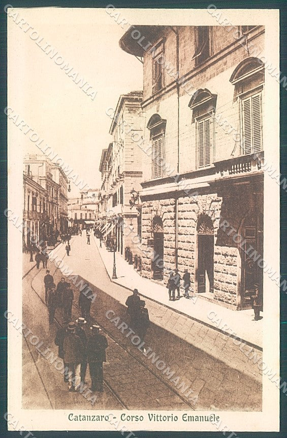 Catanzaro Città Corso Vittorio Emanuele cartolina JK4697 – fronte