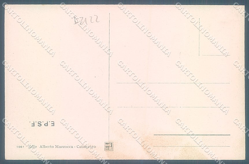 Catanzaro Città Corso Vittorio Emanuele cartolina JK4697 – retro