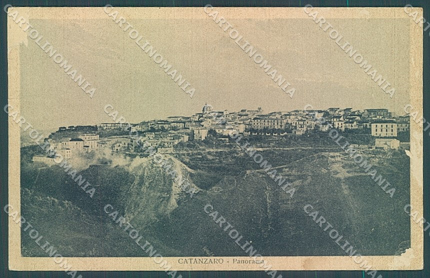 Catanzaro Città ABRASA cartolina JK4699 – fronte