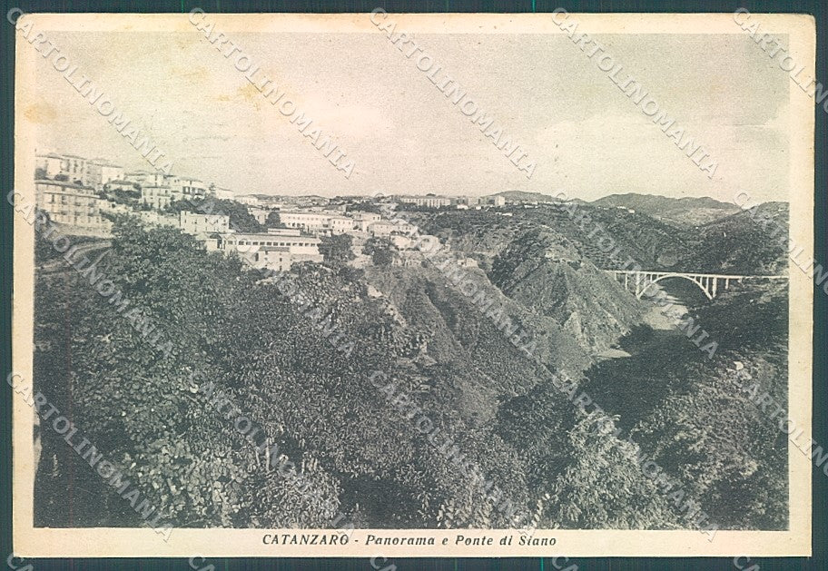 Catanzaro Città Ponte di Siano FG cartolina JK4700 – fronte