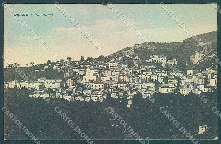 Cosenza Lungro PIEGA LEGGERA cartolina JK4704 – fronte