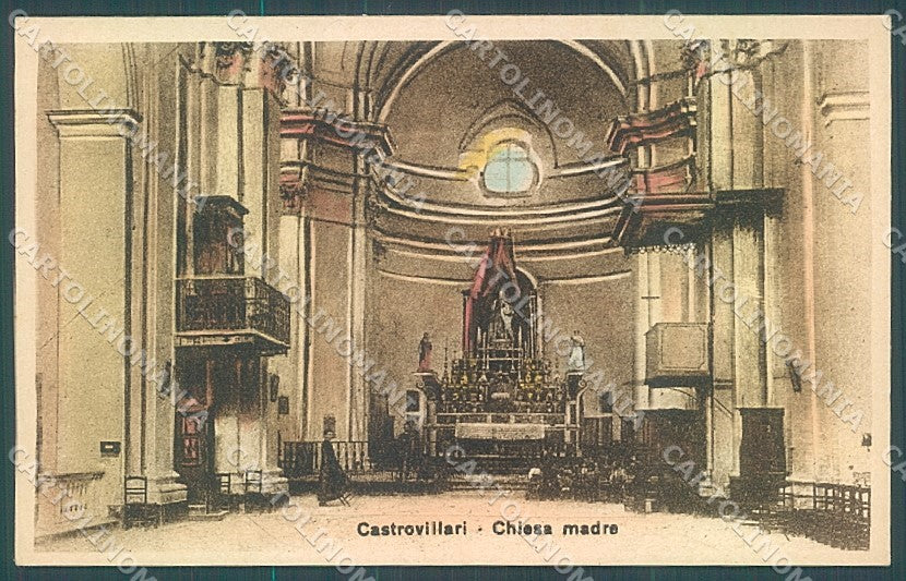 Cosenza Castrovillari Chiesa Madre Interno cartolina JK4705 – fronte