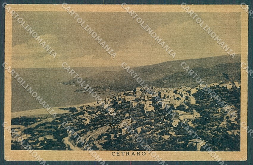 Cosenza Cetraro PIEGA cartolina JK4713 – fronte