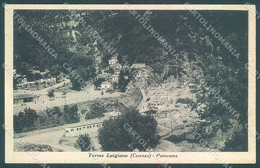 Cosenza Terme Luigiane cartolina JK4717 – fronte
