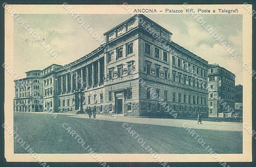 Ancona Città Palazzo Poste cartolina JK4720 – fronte