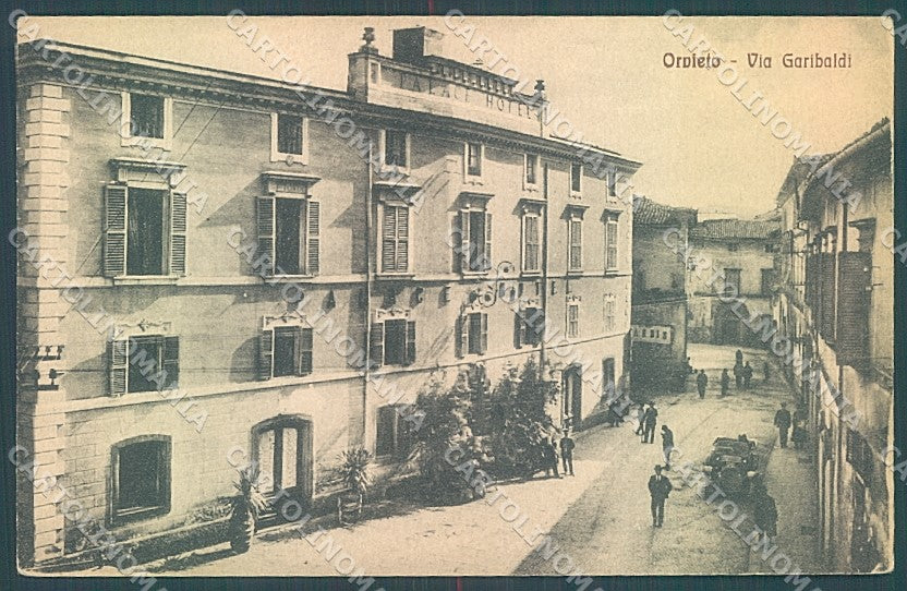 Terni Orvieto Via Garibaldi Alterocca 45337 cartolina JK4723 – fronte