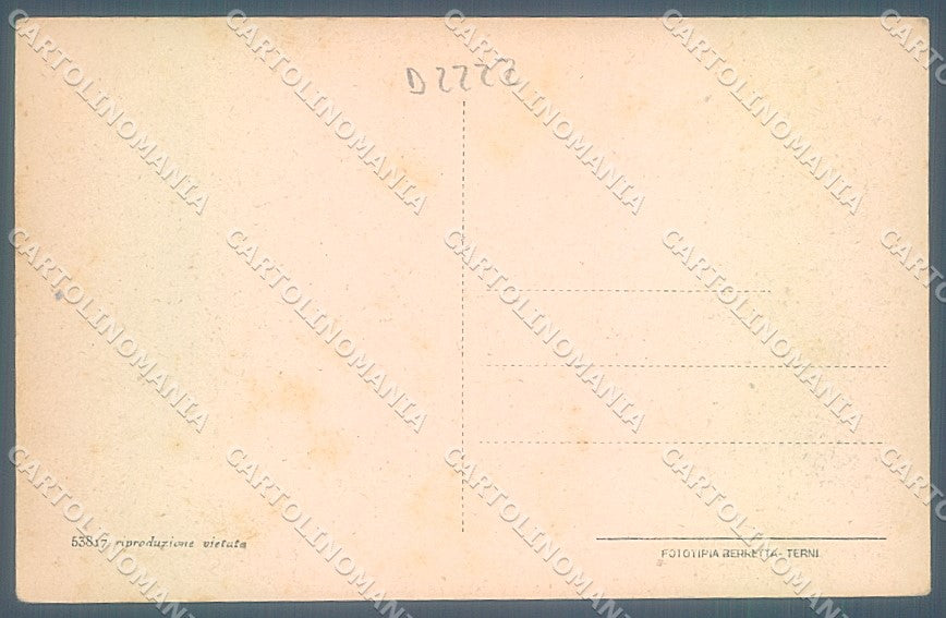 Terni ?? Maestro Marco Piazza cartolina JK4728 – retro