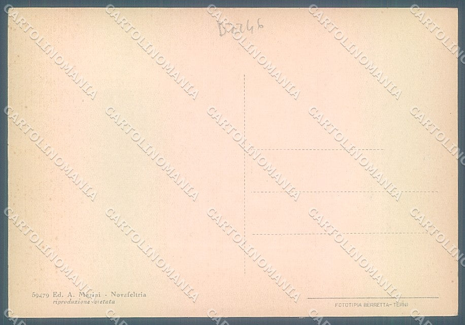 Pesaro Novafeltria Monumento Caduti Piazzale Vittorio Veneto FG cartolina JK4734 – retro