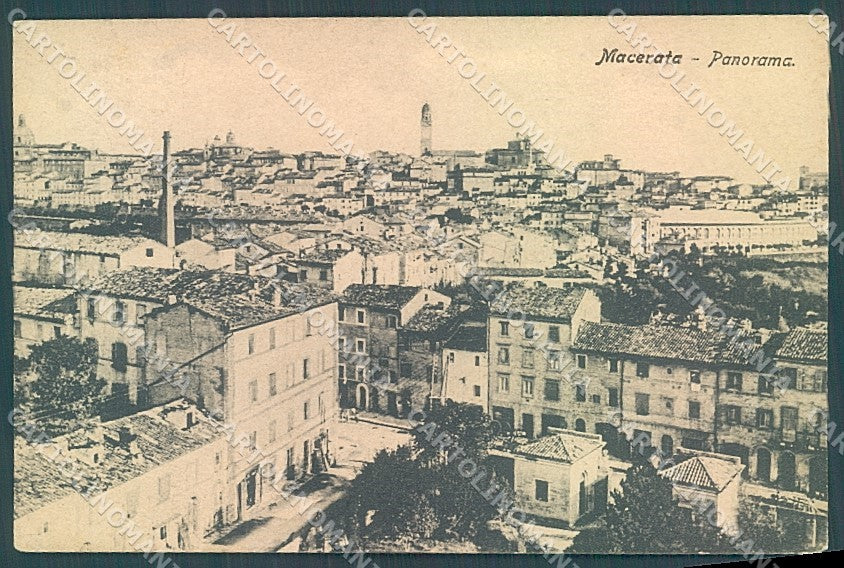 Macerata Città cartolina JK4749 – fronte