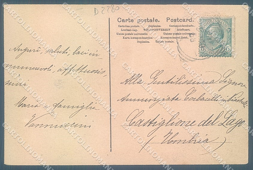 Macerata Città cartolina JK4749 – retro