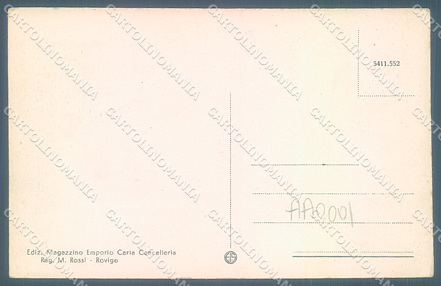Rovigo Città Piazza Vittorio Emanuele cartolina JK4750 – retro