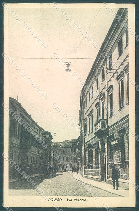 Rovigo Città Via Mazzini cartolina JK4751 – fronte