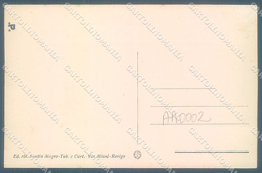 Rovigo Città Via Mazzini cartolina JK4751 – retro