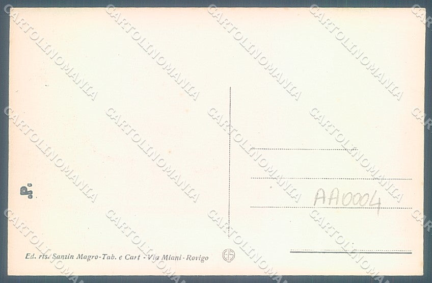 Rovigo Città Chiesa Via 10 Luglio cartolina JK4752 – retro