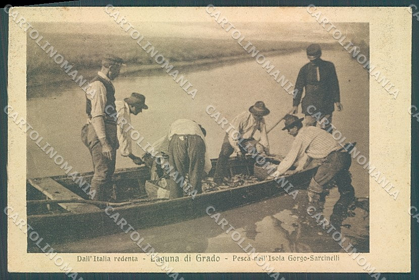 Gorizia Grado Pescatori Modiano 72671 cartolina JK4755 – fronte