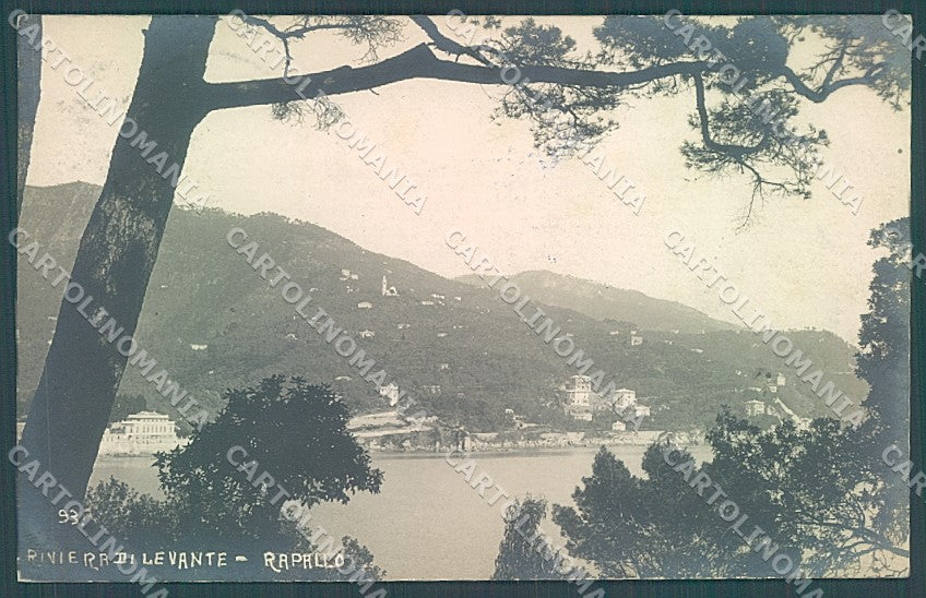 Genova Rapallo Foto cartolina JK4760 – fronte